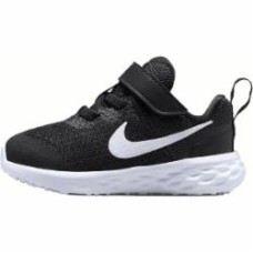 Кроссовки дитячі демісезонні Nike Revolution 6 NN(TDV) DD1094-003 р.19,5 черные