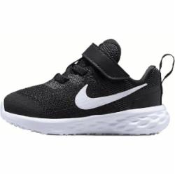 Кроссовки дитячі демісезонні Nike Revolution 6 NN(TDV) DD1094-003 р.19,5 черные
