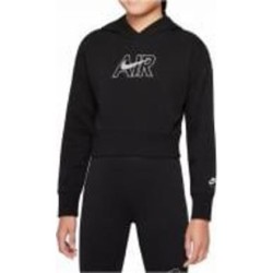 Джемпер Nike Air Crop Hoodie DM8372-010 р.L черный