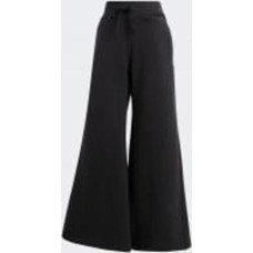 Брюки Adidas Lounge Fleece Wide Joggers HZ4388 р. L черный