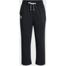 Брюки Under Armour UA Rival Terry Flare Crop 1377000-001 р. L черный
