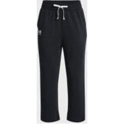 Брюки Under Armour UA Rival Terry Flare Crop 1377000-001 р. L черный