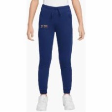 Брюки Nike FC Barcelona 21/22 FLC Travel Junior DH8076-492 р. XL синий