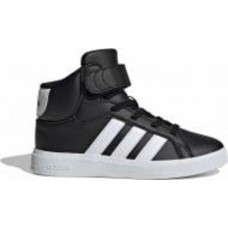 Кроссовки детские демисезонные Adidas GRAND COURT MID K IE3863 р.38 черные