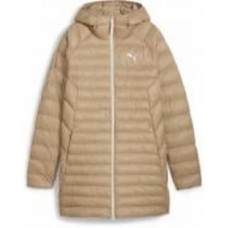 Пуховик женская зимняя Puma PACKLITE PRIMALOFT LONG HOODED JACKET 84940667 р.M светло-коричневый