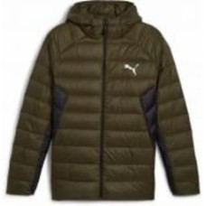 Пуховик мужской зимний Puma PACKLITE HOODED DOWN JACKET 84935570 р.L хаки