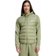 Пуховик мужской демисезонный Adidas ESS DWN HYB J IX8915 р.2XL хаки