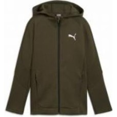 Джемпер Puma EVOSTRIPE FZ HOODIE DK B 68180370 р.152 хаки