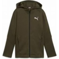 Джемпер Puma EVOSTRIPE FZ HOODIE DK B 68180370 р.152 хаки