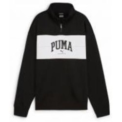 Свитшот Puma PUMA SQUAD HALF-ZIP FL 68154301 р.XL черный