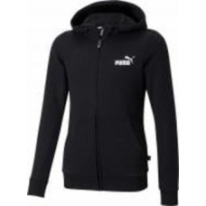 Джемпер Puma ESS SMALL LOGO FULL-ZIP HOODIE TR G 58703301 р.116 черный