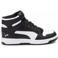 Кроссовки детские демисезонные Puma PUMA REBOUND LAYUP SL JR 37048601 р.39 черные с белым