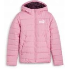 Куртка для девочек демисезонная Puma ESS HOODED PADDED JACKET 67055948 р.128 розовая