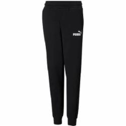 Брюки Puma ESS LOGO PANTS FL CL B 58697301 р. 110 черный
