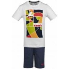 Комплект детской одежды Diadora 102.175899-20002 р.M white