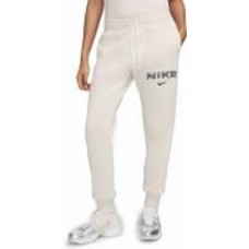 Брюки Nike NSPHNX FLC MR STD LOGO PNT HM9757-104 р. XL бежевый