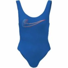 Купальник Nike Swim U-back Multi Logo NESSC250-416 р.M синий
