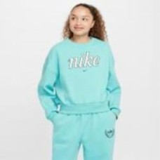 Свитшот Nike G NSCLUB FLC BXY CRGX STAR FZ5566-338 р.XL бирюзовый