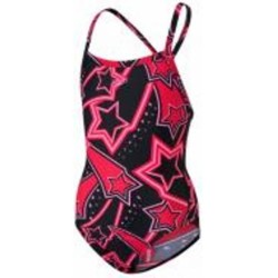 Купальник Speedo Allover 8-10839F374 р.152 розовый с черным