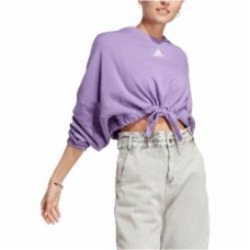 Толстовка Adidas Dance Crop Versatile IC6685 р.M фиолетовый