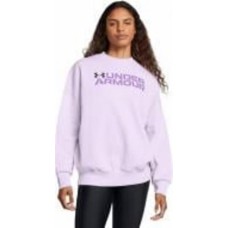 Свитшот Under Armour RIVAL FLEECE WORDMARKOS CREW 1386513-535 р.S фиолетовый