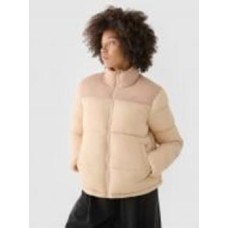 Пуховик женский зимний 4F DOWN JACKET F469 4FWAW24TDJAF469-83S р.M бежевый