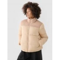 Пуховик женский зимний 4F DOWN JACKET F469 4FWAW24TDJAF469-83S р.M бежевый