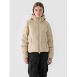 Пуховик женский зимний 4F DOWN JACKET F481 4FWAW24TDJAF481-83S р.XS бежевый