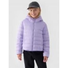 Куртка для девочек демисезонная 4F DOWN JACKET F449 4FJWAW24TDJAF449-51S р.152 фиолетовая