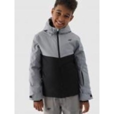 Куртка для мальчиков зимняя 4F TECHNICAL JACKET M535 4FJWAW24TTJAM535-25S р.146 серая с черным