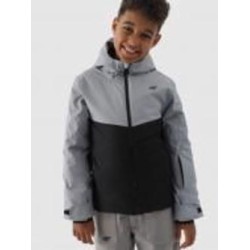 Куртка для мальчиков зимняя 4F TECHNICAL JACKET M535 4FJWAW24TTJAM535-25S р.146 серая с черным