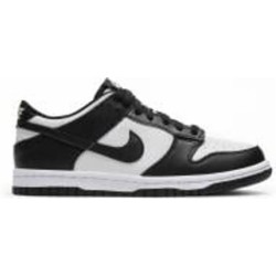 Кроссовки детские демисезонные Nike DUNK LOW CW1590-100 р.40 черные с белым