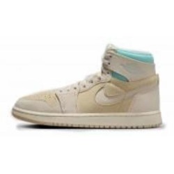 Кроссовки женские демисезонные Jordan AIR 1 ZOOM CMFT 2 DV1305-101 р.40 бежевые