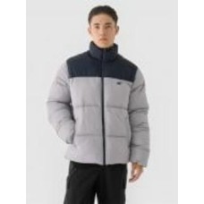 Пуховик мужской зимний 4F DOWN JACKET M485 4FWAW24TDJAM485-25S р.XL серый