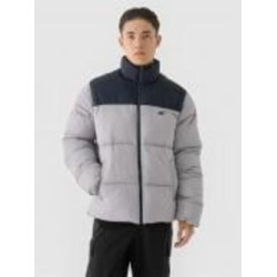 Пуховик мужской зимний 4F DOWN JACKET M485 4FWAW24TDJAM485-25S р.XL серый