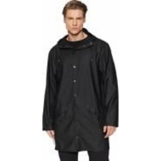 Куртка мужская демисезонная Rains Long Jacket 1202-001 р.2XS/XS черная