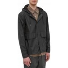Куртка мужская демисезонная Rains Short Hooded Coat 1826-001 р.XS-S черная