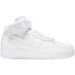 Кроссовки жіночі демісезонні Nike WMNS AIR FORCE 1 07 MID DD9625-100 р.37,5 белые