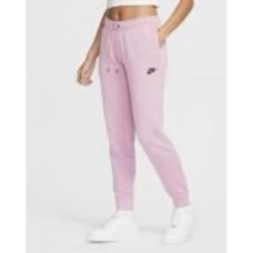 Брюки Nike NSESSNTL PANT REG FLC MR DX2320-522 р. XS розовый