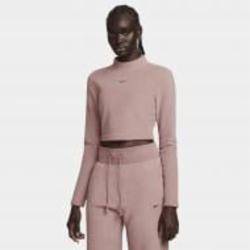 Свитшот Nike NSPHNX PLSH LS CROP TOP FN3619-208 р.XS розовый Свитшот Nike NSPHNX PLSH LS CROP TOP FN3619-208 р.XS розовый