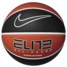 Баскетбольный мяч Nike ELITE ALL COURT 8P 2.0 N.100.4088.811 р. 7 черно-оранжевый