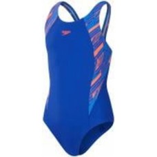 Купальник Speedo HYPRBM SPLC MSCLBCK 1PC JF 8-00372917520 р.164 голубой