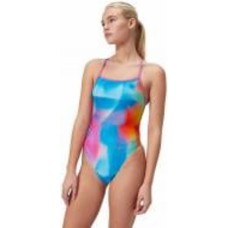 Купальник Speedo ALOV DIGI VBK BLUE/PINK 8-1284317366 р.XL разноцветный