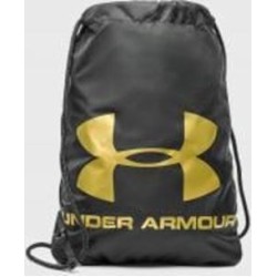 Сумка-мешок Under Armour Ozsee Sackpack 1240539-010 16 л черный с золотым
