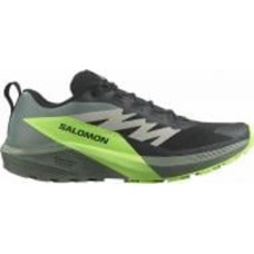 Кроссовки чоловічі демісезонні Salomon SENSE RIDE 5 L47311100 р.41 1/3 черно-зеленые