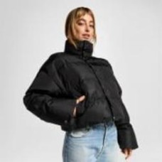 Пуховик жіночий зимовий Converse IRIDESCENT SUPER PUFFER 10026797-001 р.M черный