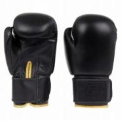 Боксерские перчатки Energetics LEATHER 225543 р. 8 черный