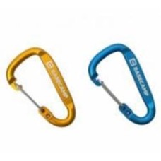 Карабин Delta 4 Wire Set 2 р.S BaseCamp алюминий 2 шт. BCP 61316
