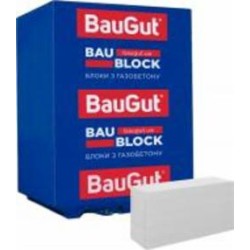 Газобетонный блок BauGut 600x200x400 мм D-500 гладкий