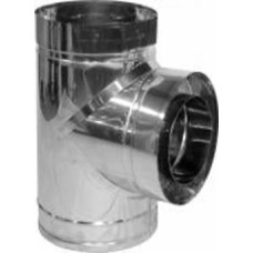 Тройник термо 0,5 мм нерж/нерж Ф150/220 мм 87°Versia-Lux
